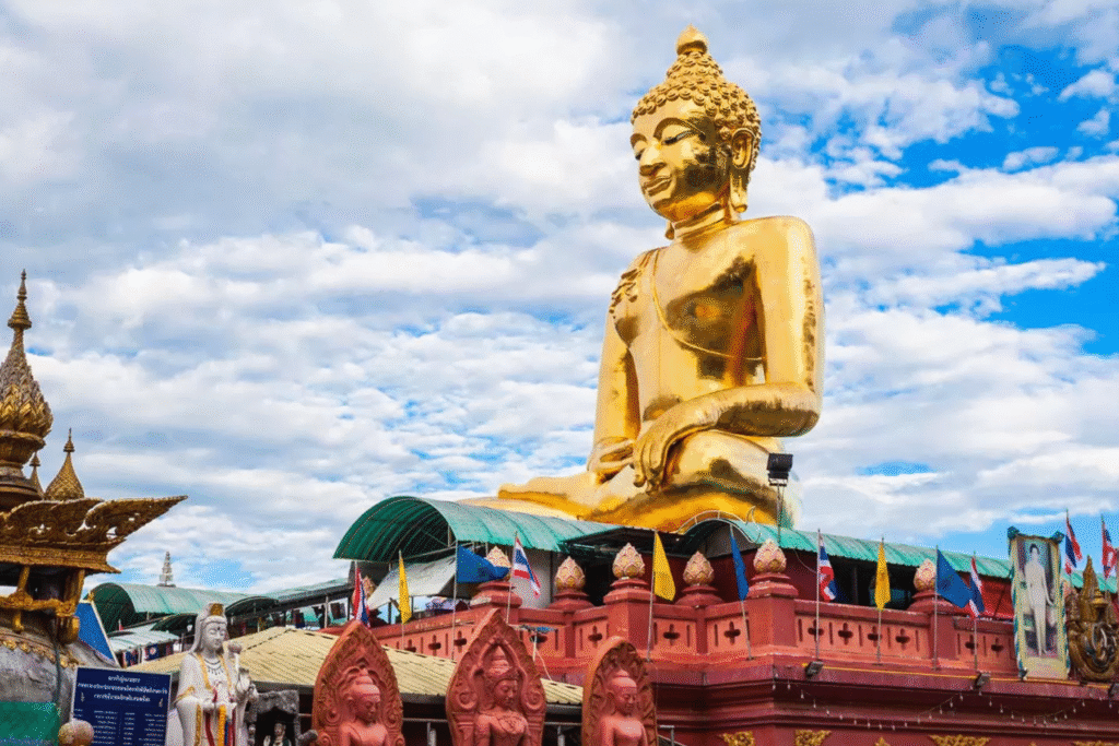 Doi Suthep mountain in Chiang Mai, Thailand.