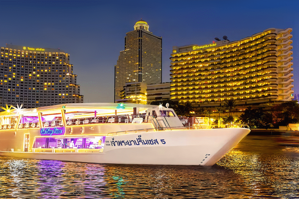 Chao Phraya River Sunset Dinner Cruise