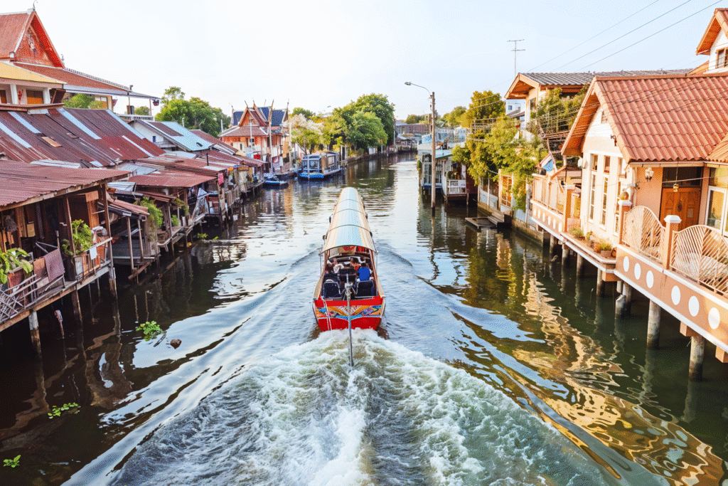 Bangkok canal tour